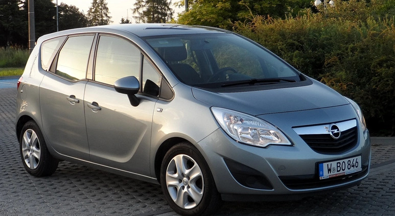 Opel Meriva cena 23900 przebieg: 111407, rok produkcji 2010 z Brzesko małe 301